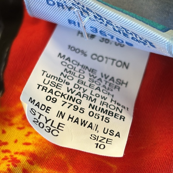 NWT | RJC Clancey shirt Kilauea Big Island Volcano kids Shirt - Picture 3 of 9